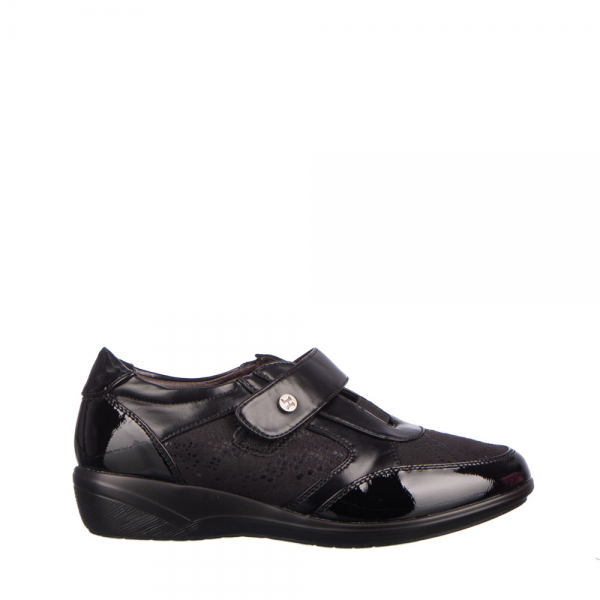 Strena fekete alkalmi női cipő, 2 - Kalapod.hu
